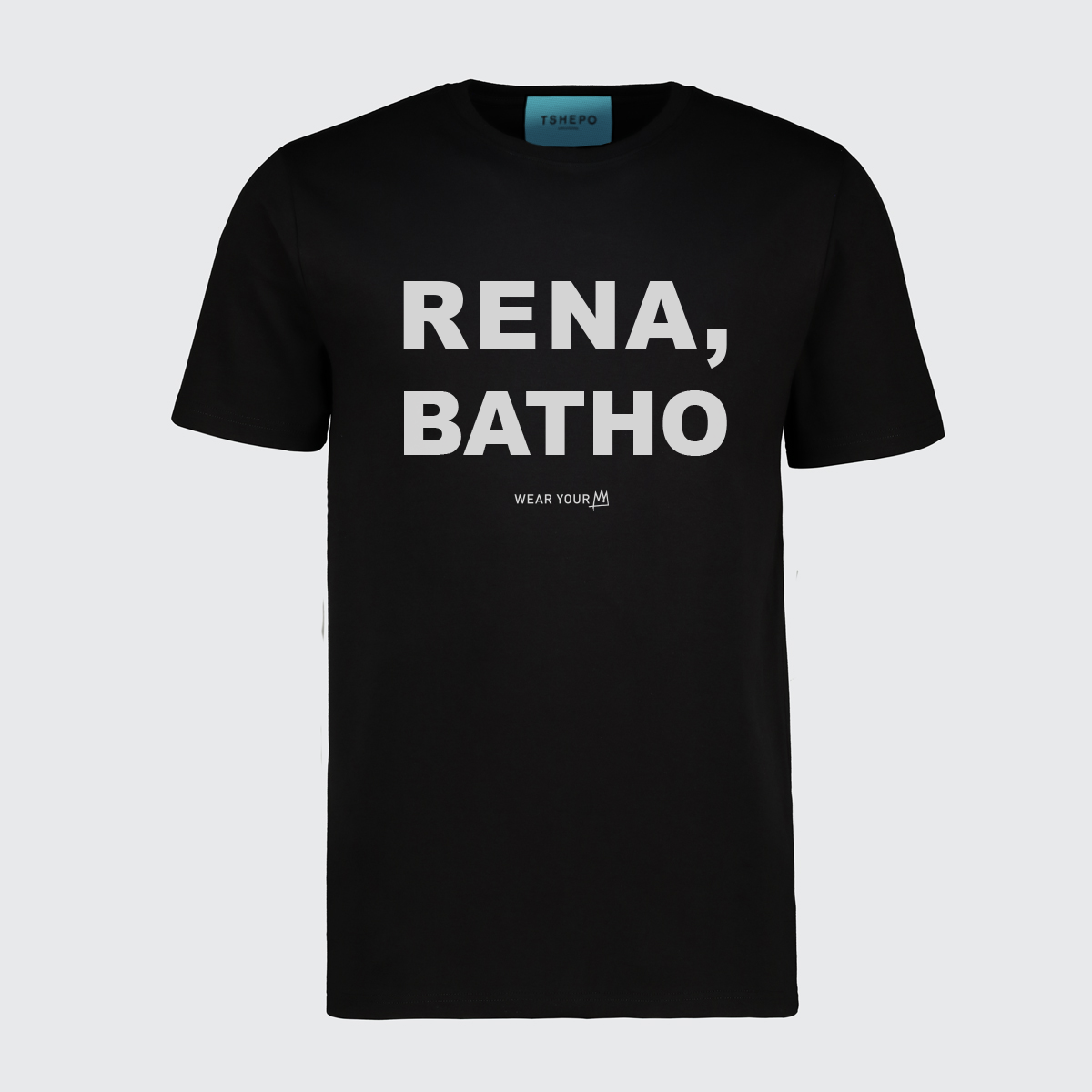 TSHEPO, RENA, BATHO T-SHIRT, BLACK | TSHEPO