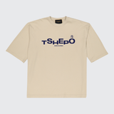 TSHEPO, MADE IN AFRICA, OVERSIZED T-SHIRT, OATMEAL