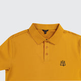 TSHEPO, REGULAR FIT POLO, YELLOW