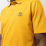 TSHEPO, REGULAR FIT POLO, YELLOW