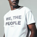 TSHEPO, WE THE PEOPLE T-SHIRT, WHITE