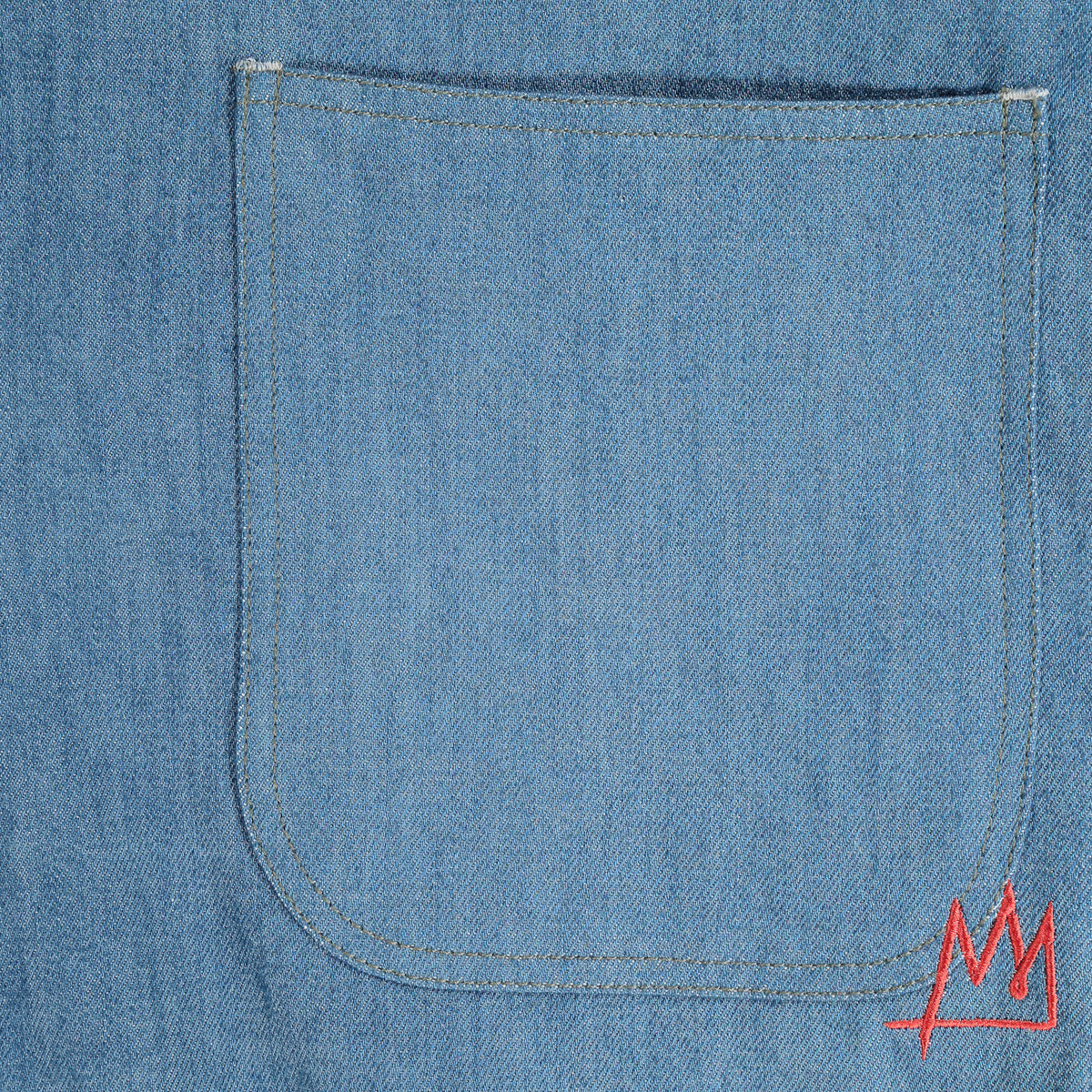 Calvin Klein Jeans WORKWEAR DUNGAREE - Dungarees - light blue